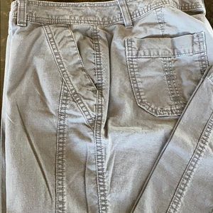 EDDIE BAUER Gray Slacks 10 Tall
